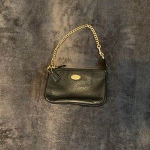 Coach Black Leather Purse